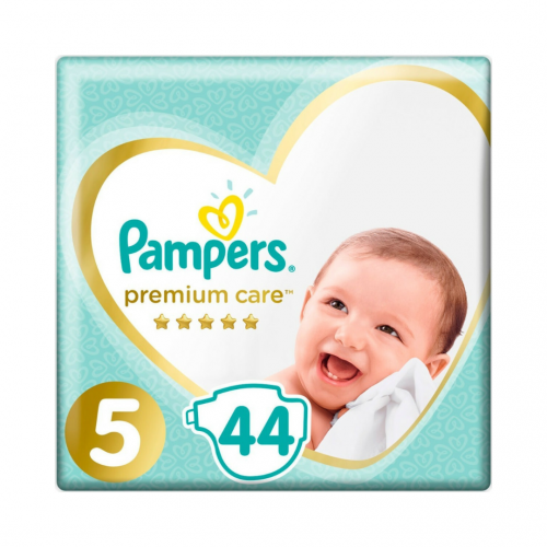 Pampers Premium Care No. 5 Πάνες με Αυτοκόλλητο  για 11-16kg 44τμχ